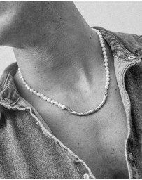 Haze & Glory - ICONIC EXCLUSIVE - Necklace Pearl Chain 925 Sterling Silver