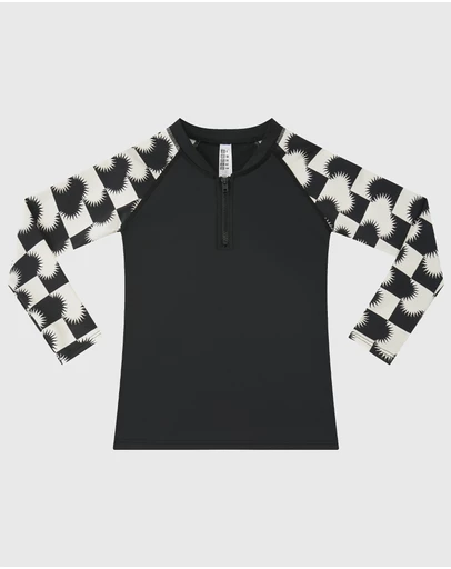 Aqua Blu Kids - Solaris Long Sleeve Rash Vest - Teen