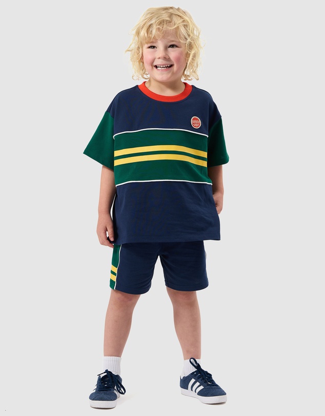 Goldie + Ace - Oversized Athletics T-Shirt - Babies-Kids