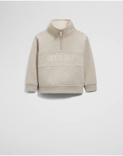 Country Road - Australian Cotton Heritage Half Zip