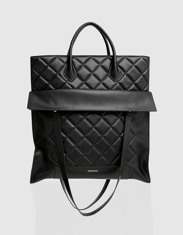 Belle & Bloom - Lost Lovers Quilted Leather Tote