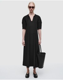 COS - Tie-Detail Maxi Dress