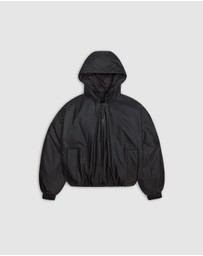 RAINS - Lohja Insulated Bomber Women's Jacket Black