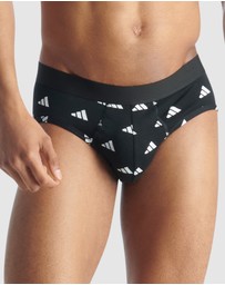 adidas Sportswear - 2 Pack Active Flex Cotton Body Brief Underwear