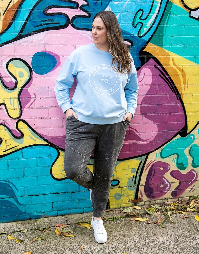 Love Your Wardrobe - LYW & Co Print Sweat Top