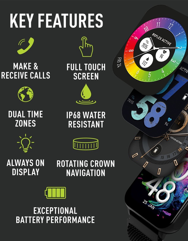 Reflex Active - Series 30 Smart Watch