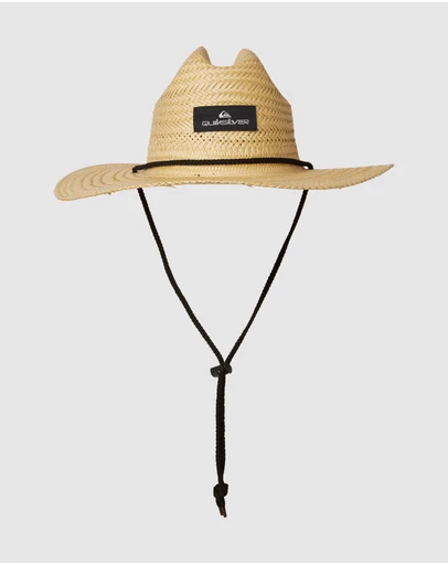 Quiksilver - Mens Pierside Packable Lifeguard Straw Hat
