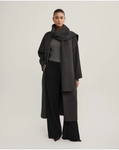 Witchery - Long Scarf Coat