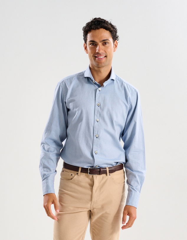 3 Wise Men - 3 Wise Men Kestrel Blue Shirt