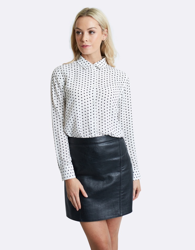 The Fable - Dalmatian Silk Shirt