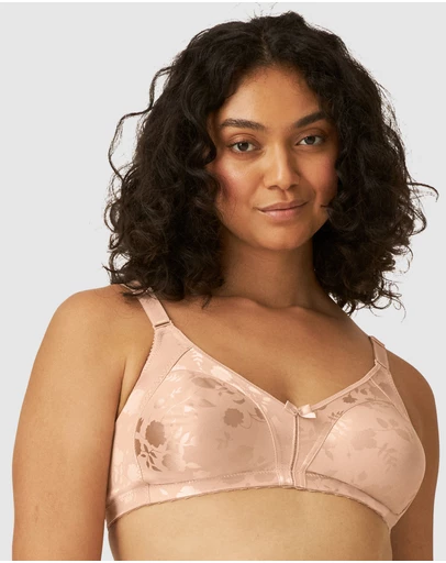 Naturana - Wide Strap Wireless Minimiser Bra