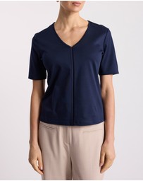 David Lawrence - Jolyn Mercerised Cotton Tee
