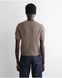COS - Knitted Alpaca-Blend T-Shirt
