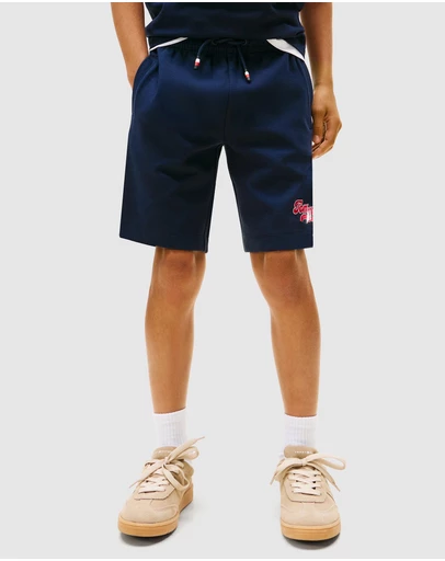 Tommy Hilfiger - Im Varsity Interlock Shorts - Kids