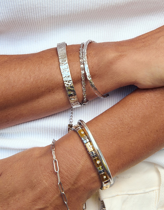 Arms Of Eve - Olivia Silver Bracelet