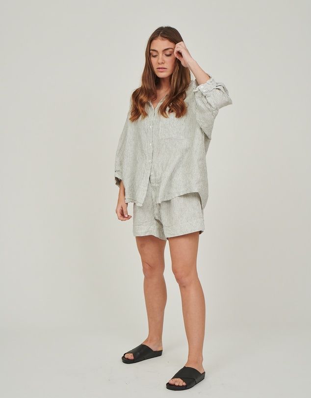 Carlotta + Gee - 100% Linen Shorts