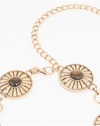 Lovisa - Antique Gold Bohemian Disc Belt
