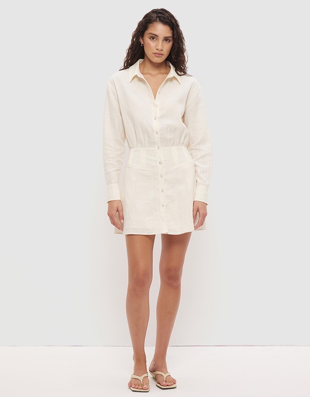 MON RENN - Selma Mini Shirt Dress