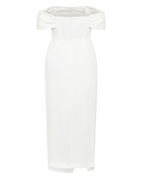 City Chic - Plus Size Forbidden Love Maxi Dress - ivory