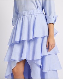 Marcs - Winslet Tiered Linen Skirt
