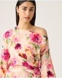 MOS The Label - Stella Knit One Shoulder Dress