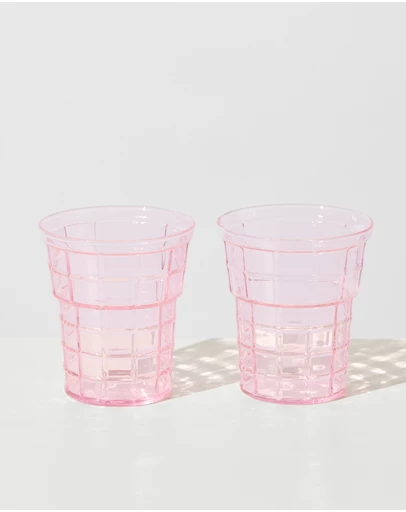 House of Nunu - Coney Set of 2 Glass Cups