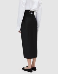 CAMILLA AND MARC - Caius High Corset Waist Midi Skirt