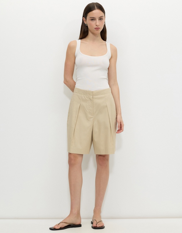 Calli - Harp Tuck Front Shorts