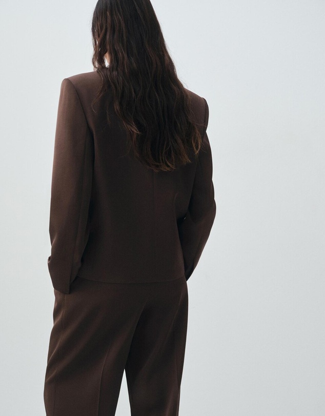 M.N.G - Double-Breasted Suit Jacket