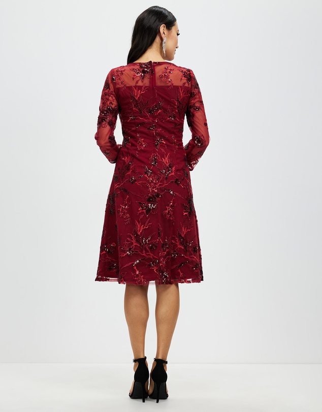 Pink Ruby - Sorrento Aline Dress