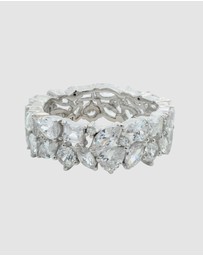 Georgini - GEORGINI MIDNIGHT VELVET LIMITED EDITION STARLIGHT RING SILVER