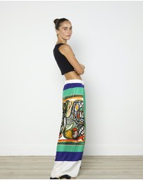 Cirkular - Pre-Loved - Christopher Esber Bandana Print Silk Pants