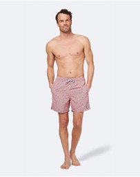 Tom & Teddy - Coral Swim Shorts