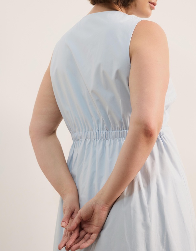 Atmos&Here Curvy - Ida Cotton Poplin Midi Dress
