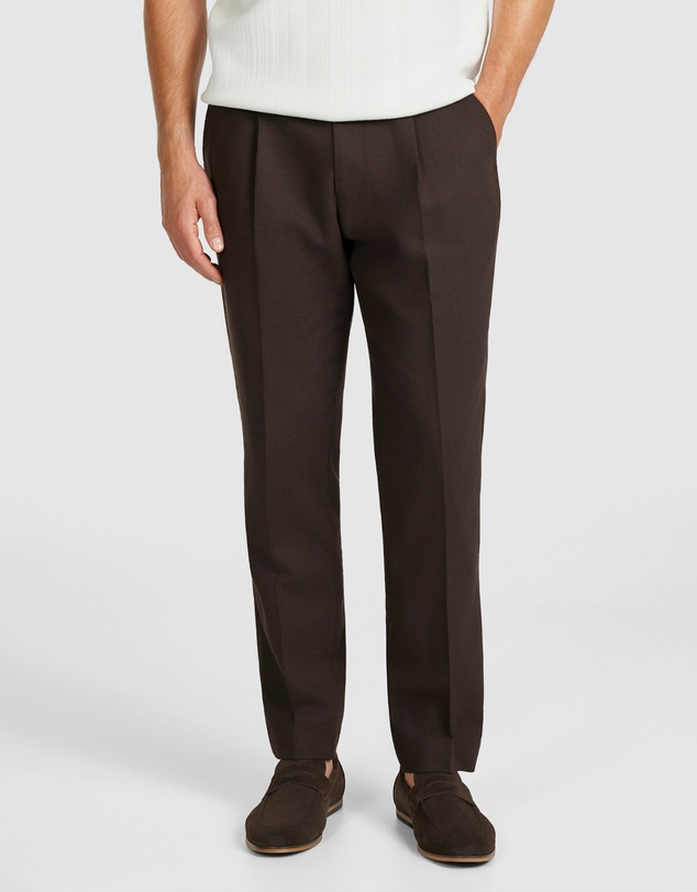 Tarocash - Bayfield Pleat Linen Pant