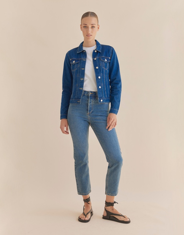 Amelius - Vintage Denim Pocket Jacket