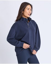 Foxwood - Luxe Zip Crew