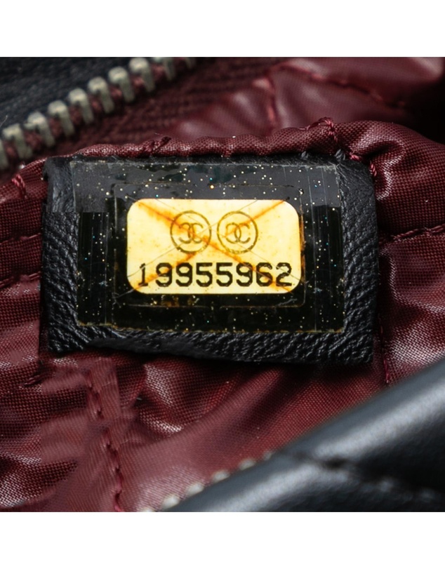 Pre-Loved by Azura Reborn - Pre-Loved Quilted Lambskin CC Beauty Foldover Clutch