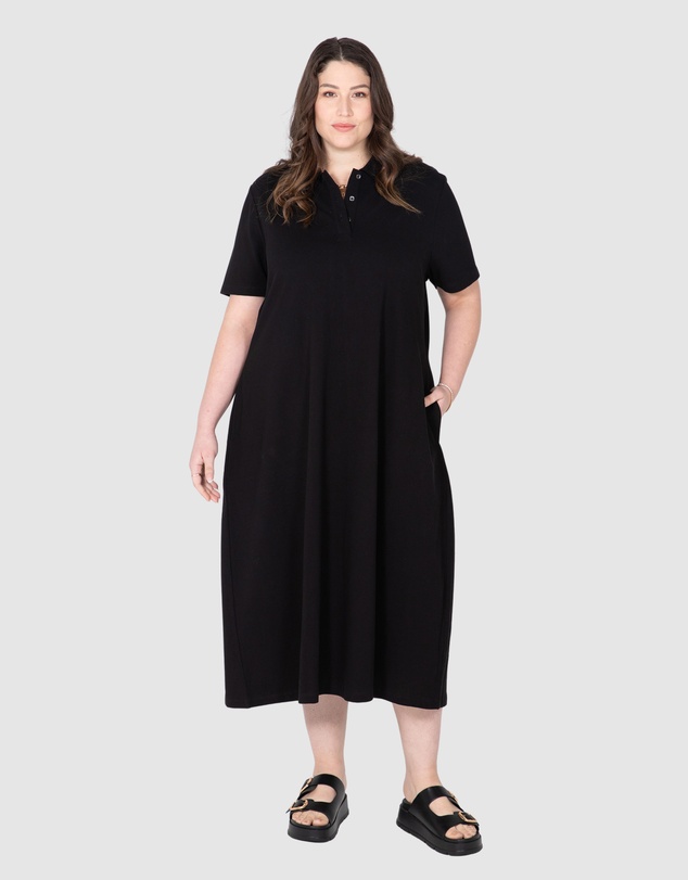 Love Your Wardrobe - Tori Polo Dress