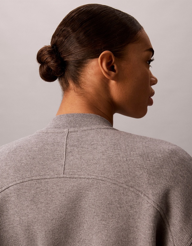 Calvin Klein Jeans - Textured Fleece Zip Jacket