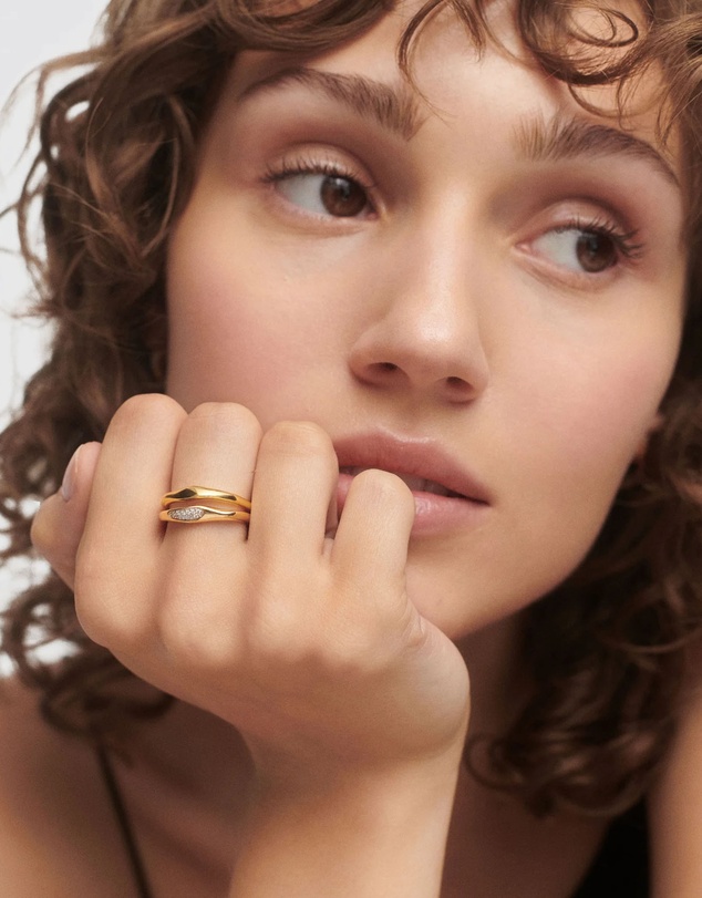 PDPAOLA - Onda Ring Set