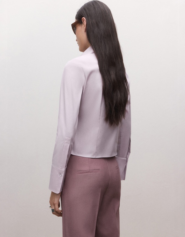 M.N.G - Fitted Cotton Shirt