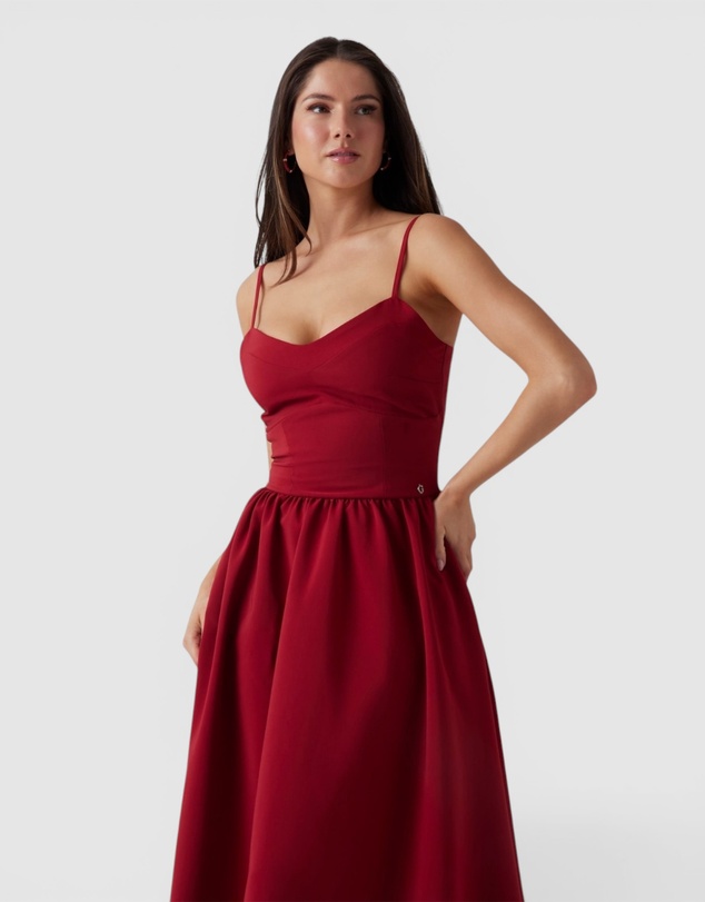 GUESS - Sophie Sleeveless Midi Dress