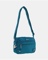 Pierre Cardin - Pierre Cardin Nylon Anti-Theft Cross Body Bag