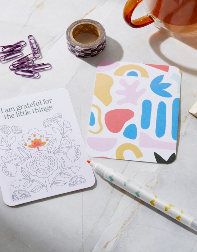 Journey Of Something - Colour Your Own Affirmation Cards
