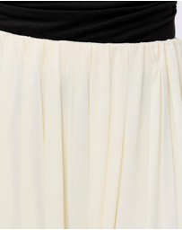 Minima Esenciales - Rue Jersey Asym Gathered Midi Skirt