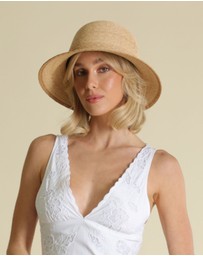 Morgan & Taylor - Damaris Bucket Hat in Natural