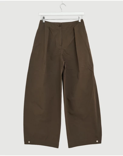 Revibe - Repaired Assembly Label Jasmine Cotton Adjustable Barrel Leg Pants - AU 8