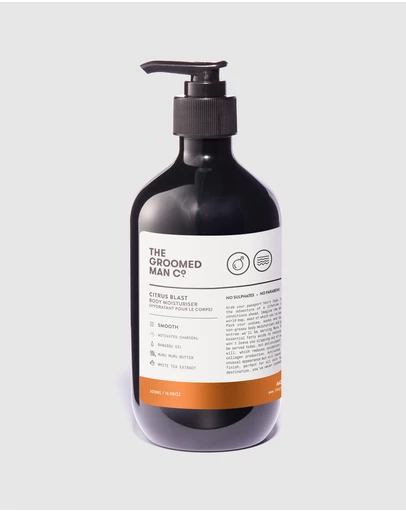The Groomed Man Co - Citrus Blast Body Moisturiser