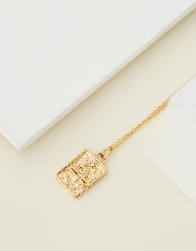 Carly Paiker - Libra Star Sign Zodiac Tag Necklace